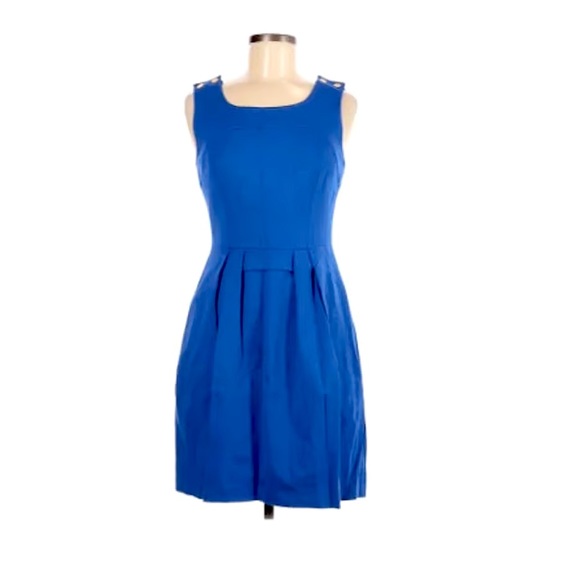 Trina Turk Women's Flush Ponte Dress - Knee-Length Dress With Gold Button Detail On Sleeves & Skirt, Elegant & Comfortable - View #6